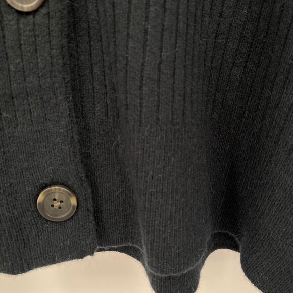 Madewell Cameron Ribbed Cardigan Size M Coziest Yarn Alpaca Wool Blend Sweater - Picture 4 of 11